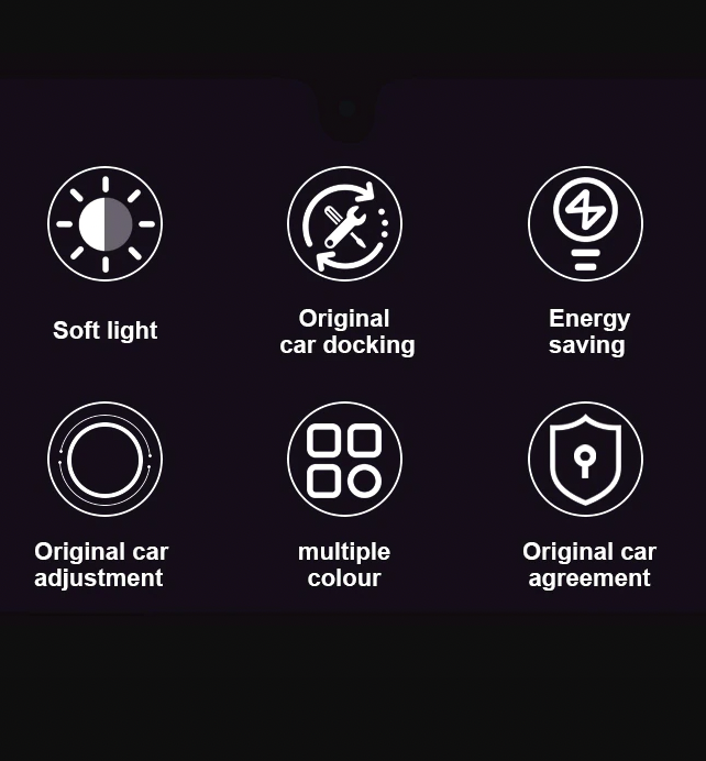 3x Mini Blue LED USB Car Interior Light Neon Atmosphere Ambient Lamp Accessories