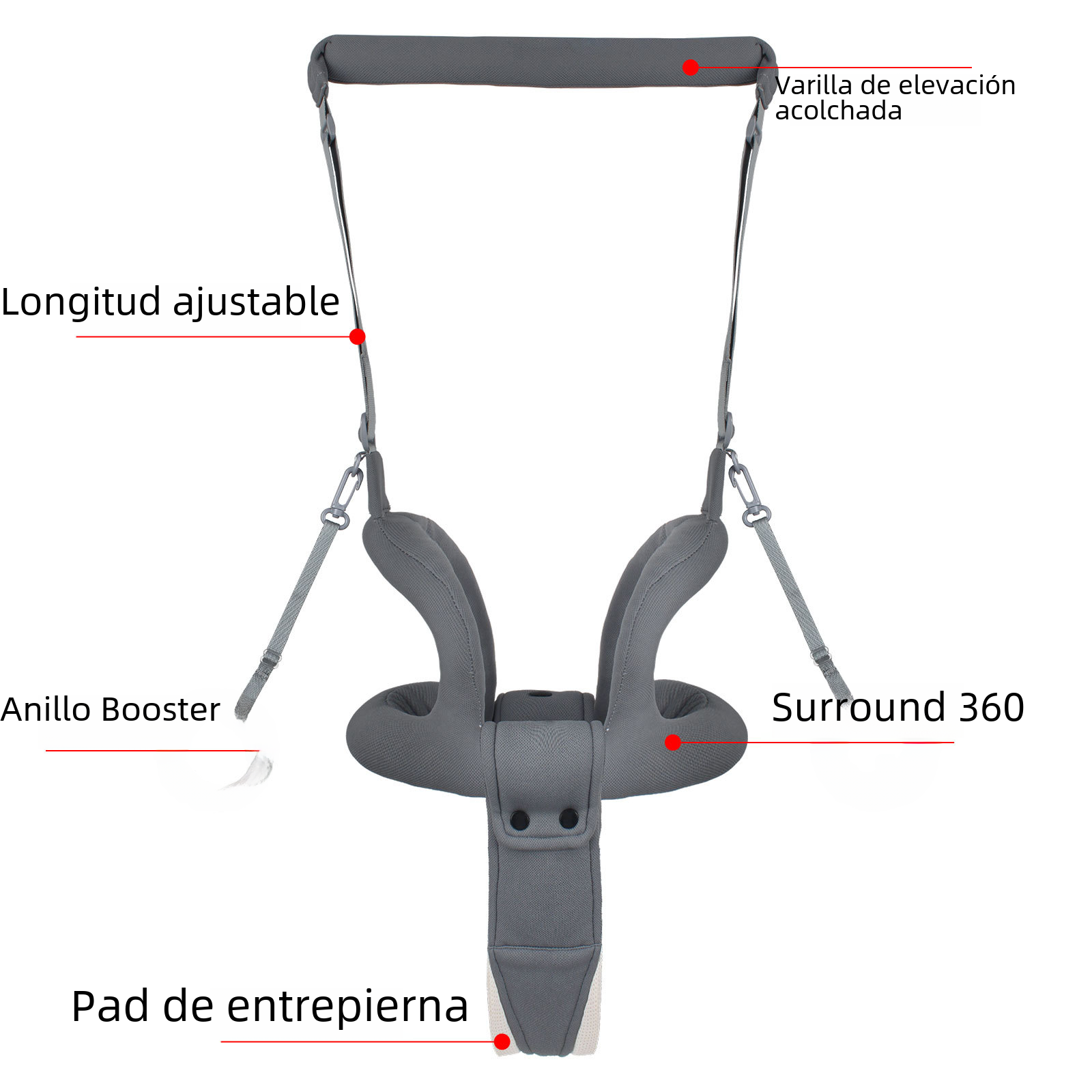 Baby Walker Harness with Anti-Slip Design for Kids